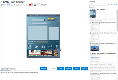 SMS Free Sender - Flamory bookmarks and screenshots