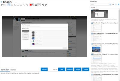 Snapzu - Flamory bookmarks and screenshots