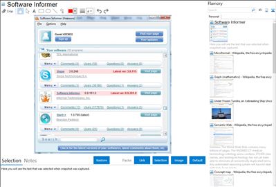 Software Informer - Flamory bookmarks and screenshots