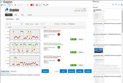 Solphin - Flamory bookmarks and screenshots