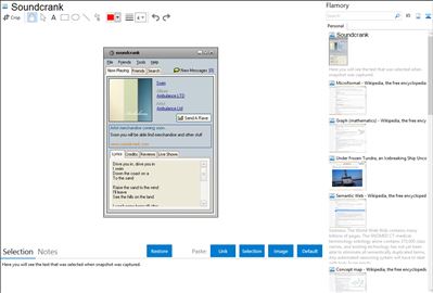Soundcrank - Flamory bookmarks and screenshots