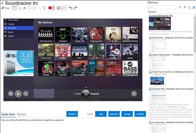 Soundtracker.fm - Flamory bookmarks and screenshots