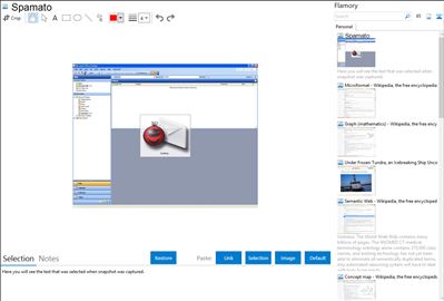 Spamato - Flamory bookmarks and screenshots