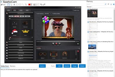 SparkoCam - Flamory bookmarks and screenshots