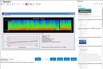 Spectro - Flamory bookmarks and screenshots