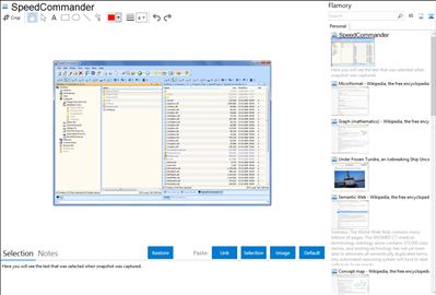SpeedCommander - Flamory bookmarks and screenshots