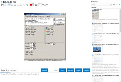 SpeedFan - Flamory bookmarks and screenshots