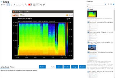 Spek - Flamory bookmarks and screenshots