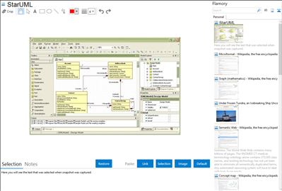 StarUML - Flamory bookmarks and screenshots