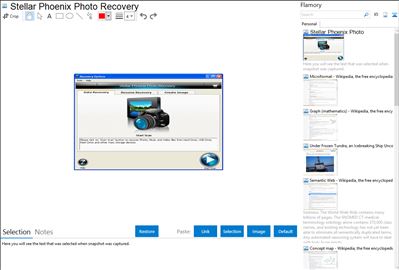 Stellar Phoenix Photo Recovery - Flamory bookmarks and screenshots