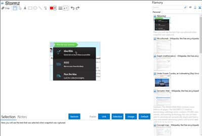 Stormz - Flamory bookmarks and screenshots