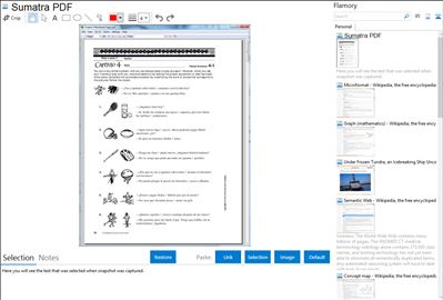 Sumatra PDF - Flamory bookmarks and screenshots