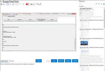 SuperOneClick - Flamory bookmarks and screenshots