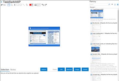 TaskSwitchXP - Flamory bookmarks and screenshots