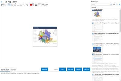 TDP x-Ray - Flamory bookmarks and screenshots