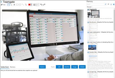 Teamgate - Flamory bookmarks and screenshots