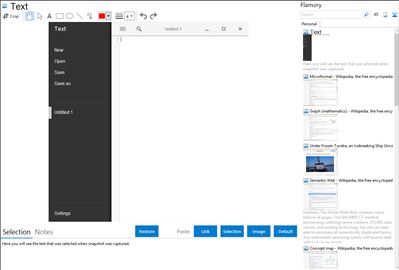 Text - Flamory bookmarks and screenshots