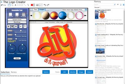 The Logo Creator - Flamory bookmarks and screenshots