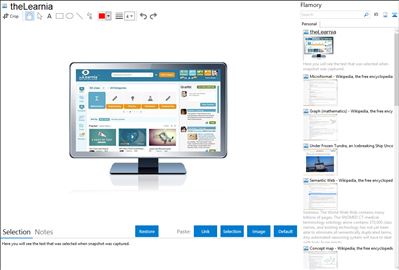 theLearnia - Flamory bookmarks and screenshots