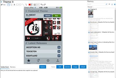 Theme It - Flamory bookmarks and screenshots
