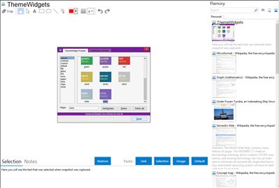 ThemeWidgets - Flamory bookmarks and screenshots
