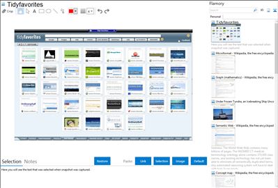 Tidyfavorites - Flamory bookmarks and screenshots