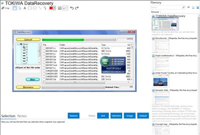 TOKIWA DataRecovery - Flamory bookmarks and screenshots