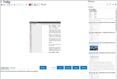 Trelby - Flamory bookmarks and screenshots