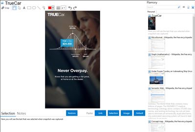 TrueCar - Flamory bookmarks and screenshots