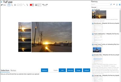 TuFuse - Flamory bookmarks and screenshots