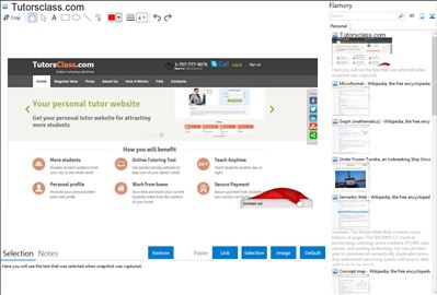 Tutorsclass.com - Flamory bookmarks and screenshots