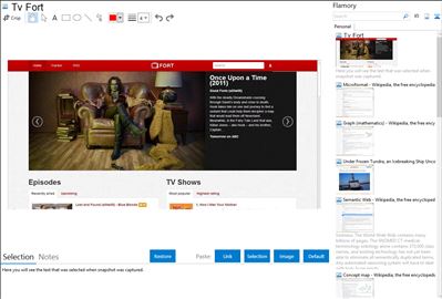 Tv Fort - Flamory bookmarks and screenshots