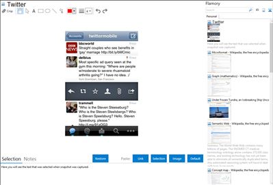 Twitter - Flamory bookmarks and screenshots
