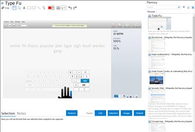 Type Fu - Flamory bookmarks and screenshots