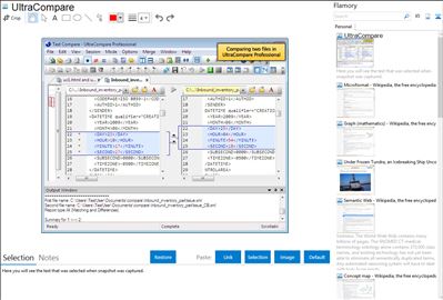 UltraCompare - Flamory bookmarks and screenshots