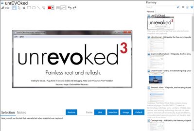 unrEVOked - Flamory bookmarks and screenshots