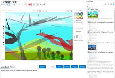 Vector Paint - Flamory bookmarks and screenshots