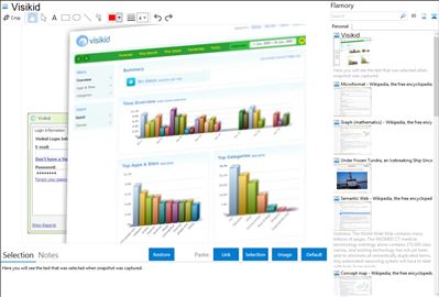 Visikid - Flamory bookmarks and screenshots