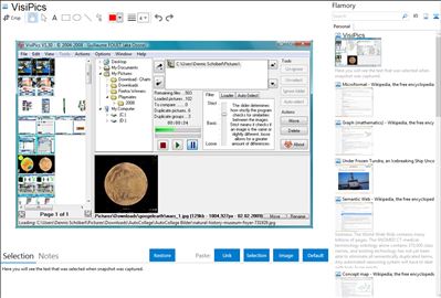 VisiPics - Flamory bookmarks and screenshots