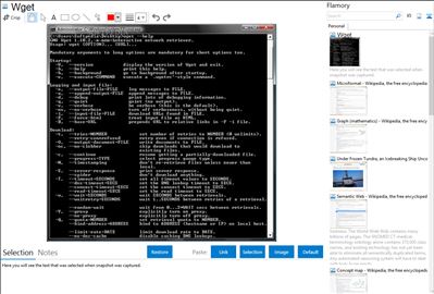 Wget - Flamory bookmarks and screenshots