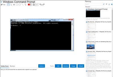 Windows Command Prompt - Flamory bookmarks and screenshots