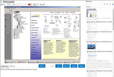 WinInstall - Flamory bookmarks and screenshots