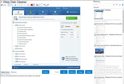 Wise Disk Cleaner - Flamory bookmarks and screenshots