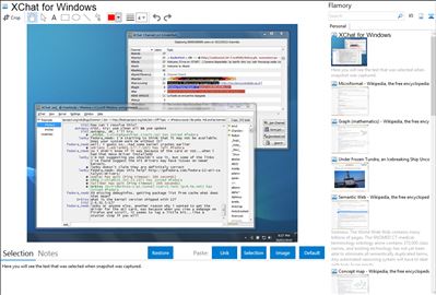 XChat for Windows - Flamory bookmarks and screenshots