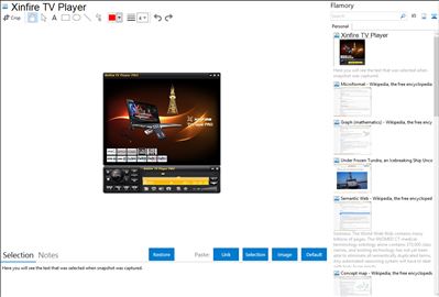 Xinfire TV Player - Flamory bookmarks and screenshots