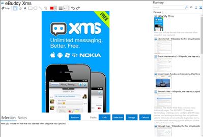 eBuddy Xms - Flamory bookmarks and screenshots